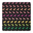 thumbnail image 1 of Rainbow Puppy Square Fitted Tablecloth with Elastic Edge,Square Table Cover,Washable Elastic Table Cover for Home Kitchen Party Decor 36"x36", 1 of 6