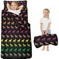 thumbnail image 1 of Rainbow Puppy Toddler Nap Mats for Kids Preschool,Sleeping Mat Bag or Kids,Toddler Sleeping Bag,Toddler Nap Mat or Daycare, 1 of 6