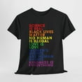 thumbnail image 1 of Rainbow Quote Gay Pride Shirt, Love is Love and Equality Shirt ID-0520-WPH3, 1 of 10