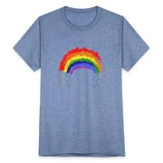 Rainbow Rain Shirt Unisex Tri Blend T-Shirt