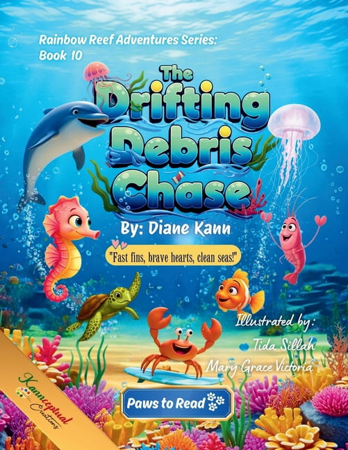 Rainbow Reef Adventures The Drifting Debris Chase, Book 10, (Paperback)