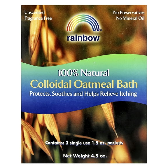 Rainbow Research Colloidal Oatmeal Bath - Pack of 3 - 1.5 oz