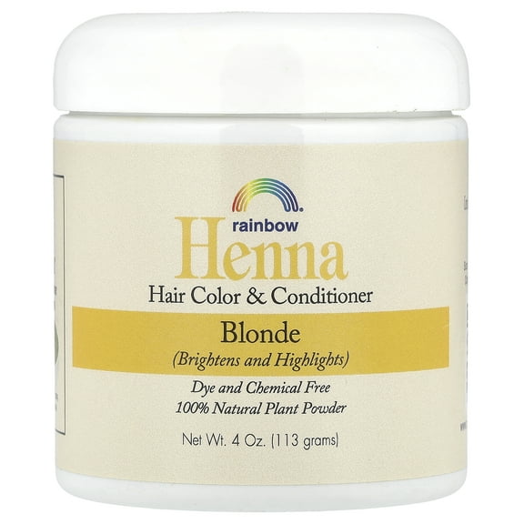 Henna, Hair Color and Conditioner, Blonde, 4 oz (113 g)