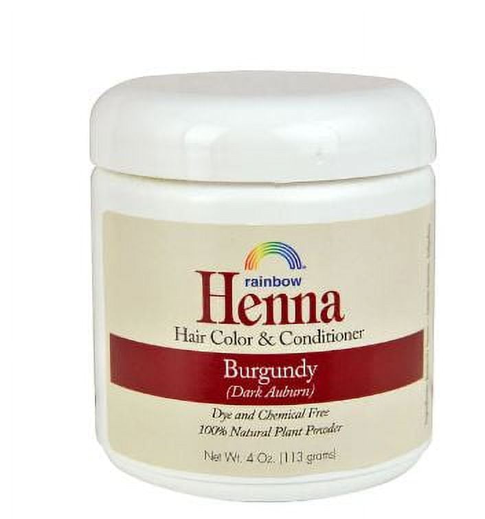 Rainbow Research Henna Hair Color and Conditioner Burgundy Dark Auburn