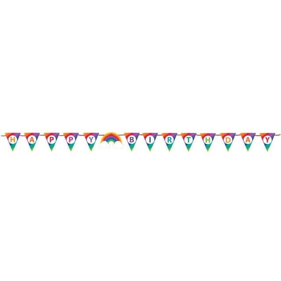 Rainbow Ribbon Banner Each