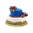 thumbnail image 1 of Rainbow Ribbons Two Tier Cake, 1 of 1