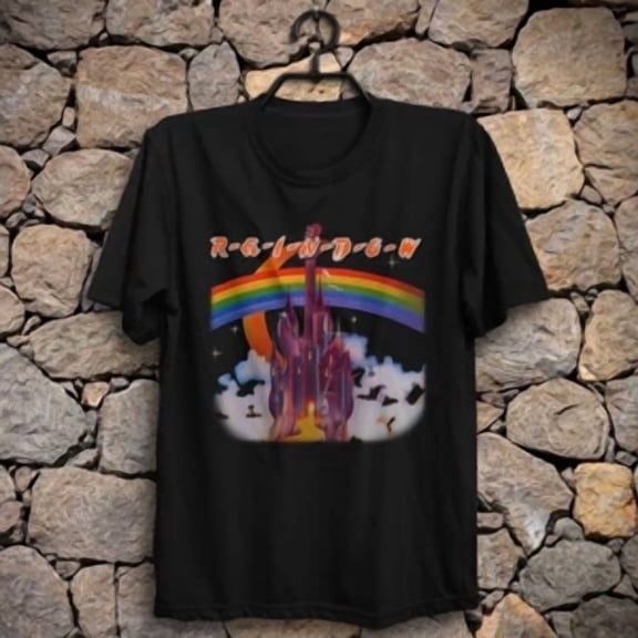 Rainbow Rock Band T-Shirt Ritchie Blackmore's Rainbow Since You Been Gone