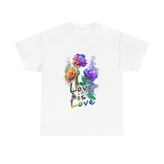 Rainbow Roses Love Is love Pride Shirt, Lgbt Pride Month Shirt ID-0520-ASM4