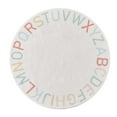 thumbnail image 1 of Rainbow Round Kids Play Rug Round Alphabet Area Rug Cartoon ABC Kids Carpet Crawling Cushion for Boys Girls, Non-Slip Kids Rugs for Classroom Nursery Room Kids Room Decor, Multicolor Letter 23.62Inch, 1 of 8