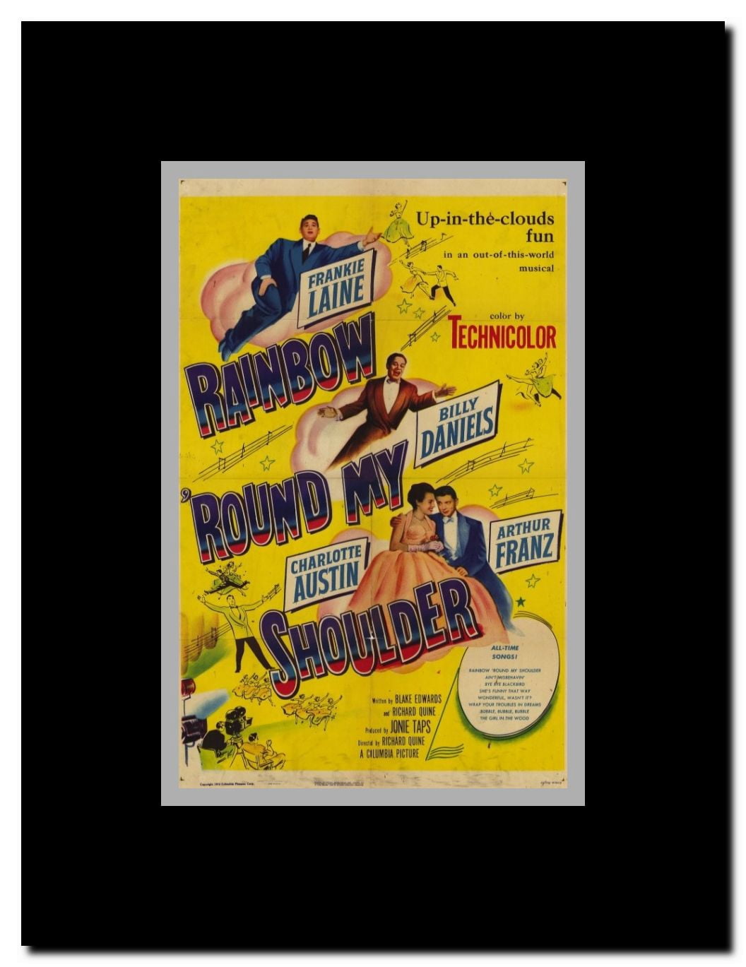 Rainbow 'Round My Shoulder Framed Movie Poster