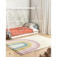 thumbnail image 1 of Rainbow Rugs | Pastel Rainbow Colorful Floor Rugs | Kids Room Rugs | Nursery Room Rugs | Play Area Rugs | Washable Rainbow Rug For Kids Room, 1 of 6