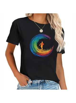 Rainbow Running Shirt