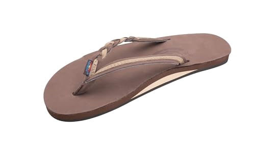 Rainbow Sandals 301ALTSB Womens Braided Flirty Braidy  Espresso Sierra Medium