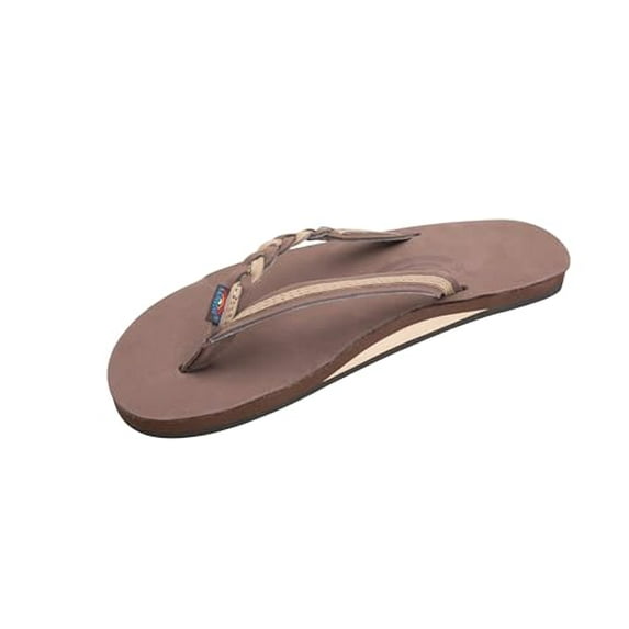Rainbow Sandals 301ALTSB Womens Braided Flirty Braidy Espresso Sierra Medium