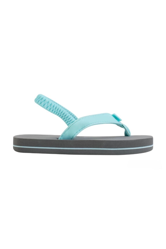 Rainbow Sandals Kid's Toddler - Grombow Aqua Blue Flipflop