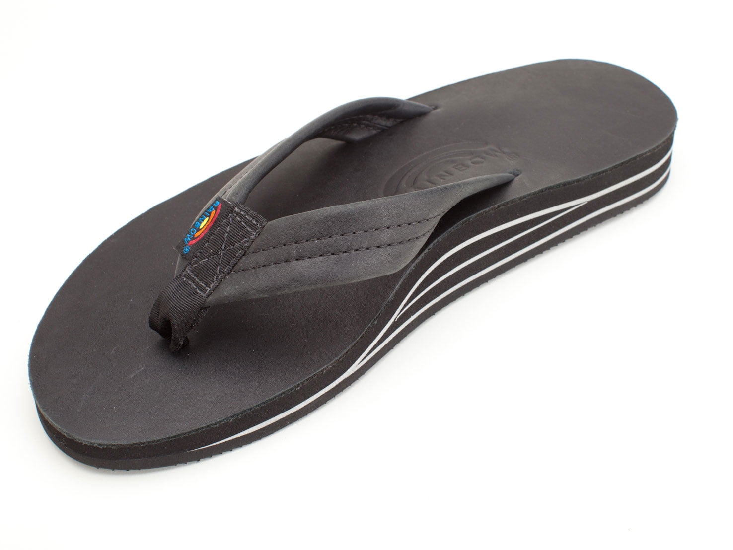 Rainbow Sandals Men s Premier Leather Double Layer Wide Strap
