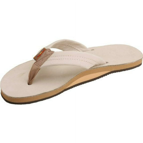 Rainbow Sandals Women's Premier Leather Single Layer Wide Strap (Medium 6.5-7.5 B(M) US)