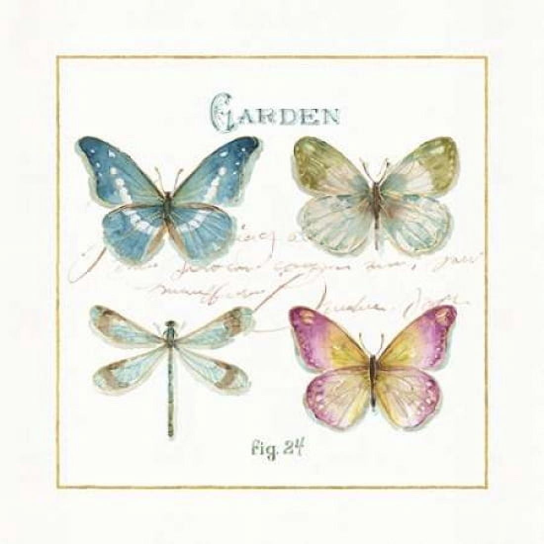 Rainbow Seeds Butterflies IV Canvas Art - Audit Lisa (24 x 24)