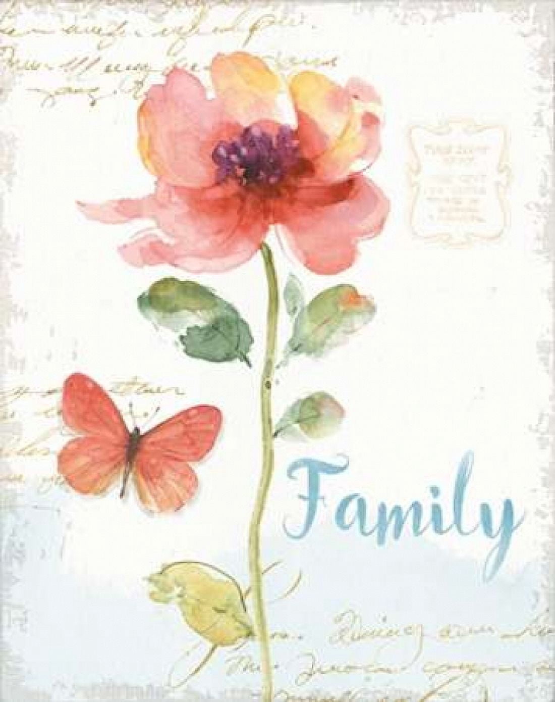 Rainbow Seeds Floral IX Family Canvas Art - Audit Lisa (22 x 28)