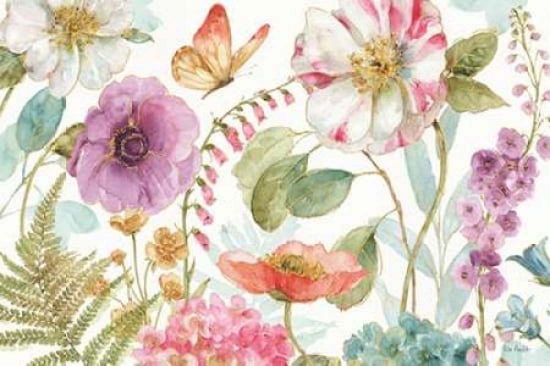 Rainbow Seeds Flowers I Canvas Art - Audit Lisa (24 x 36)