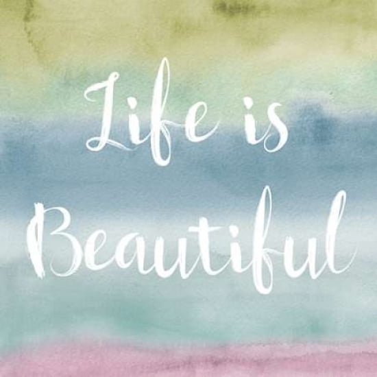 Rainbow Seeds Painted Pattern XIV Cool Life Canvas Art - Audit Lisa (24 x 24)