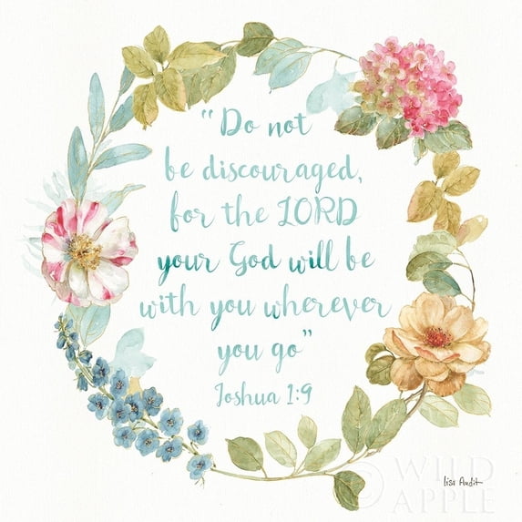 Rainbow Seeds Proverb III Poster Print by Lisa Audit