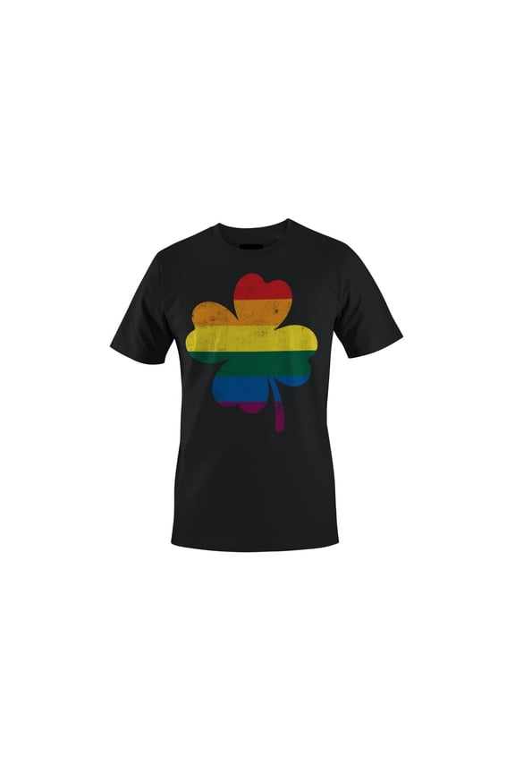 Rainbow Shamrock LGBTQ+ Pride and St. Patricks Day Blend Women's T-shirt