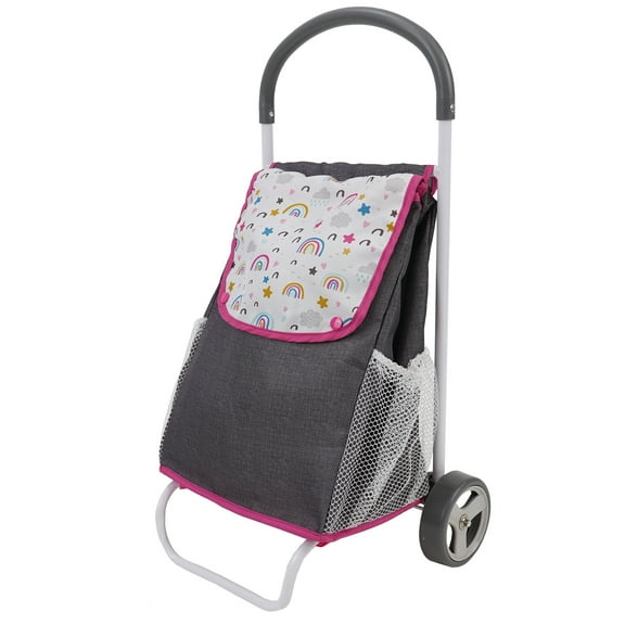 Rainbow Shopping Cart - Kids Pretend Play Ages 3+
