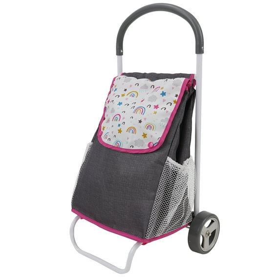 Rainbow Shopping Cart - Kids Pretend Play Ages 3+