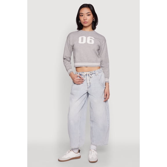 Womens 06 Cropped Sweater