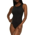 thumbnail image 1 of Womens Basic Crew Neck Tank Bodysuit, 1 of 3