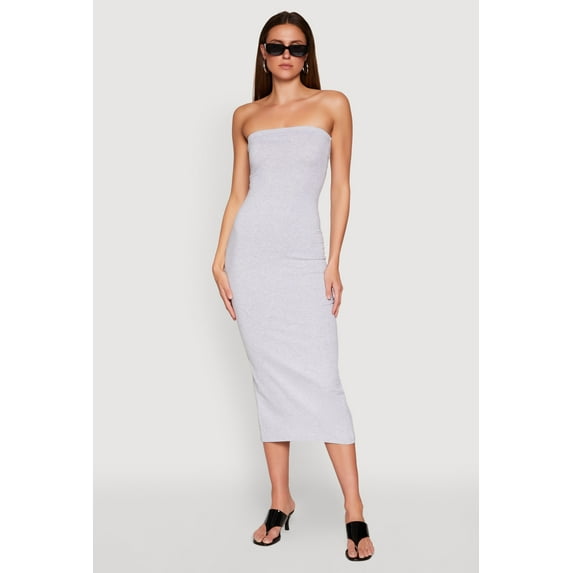 Womens Daisy Maxi Tube Dress