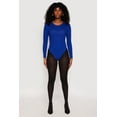thumbnail image 1 of Womens Daisy Ribbed Knit Bodysuit, 1 of 4