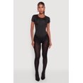 thumbnail image 1 of Womens Daisy Short Sleeve Crew Neck Bodysuit, 1 of 5