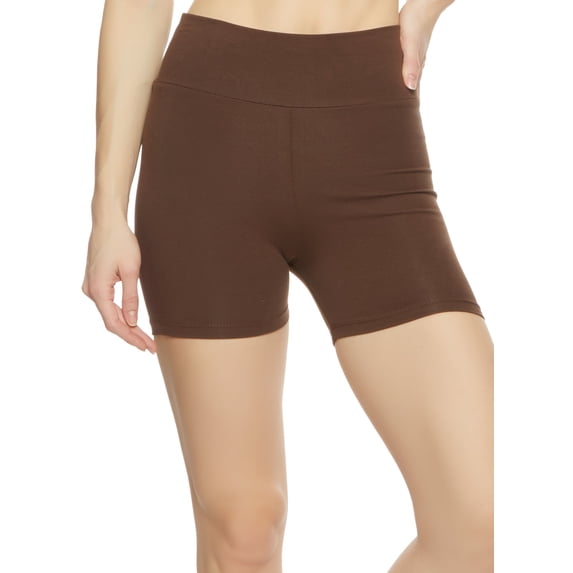 Womens High Waist Yoga Shorts