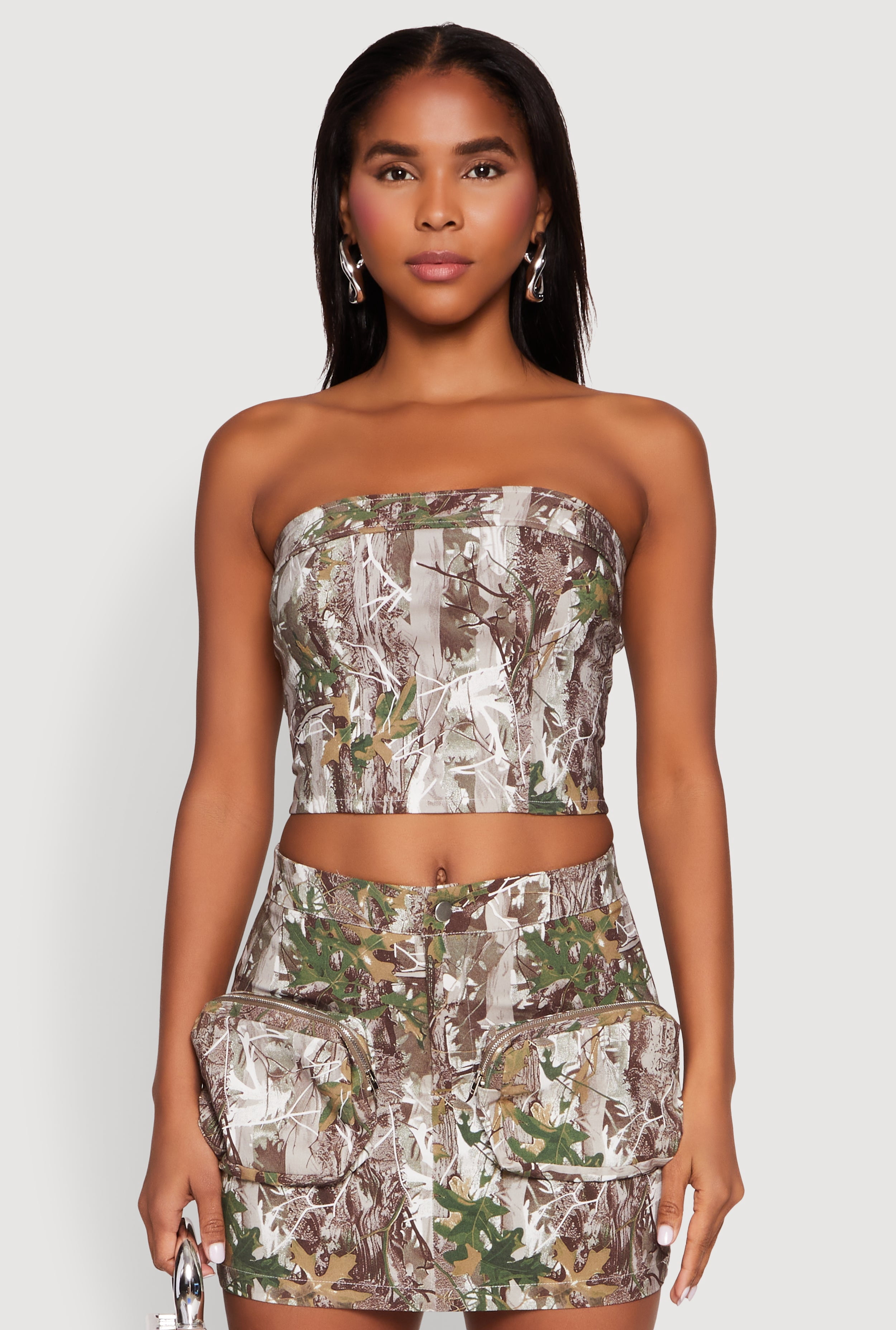 Diesel Camo Tube Top (XS)
