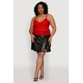 thumbnail image 1 of Womens Plus Size Floral Lace Scoop Neck Cami, 1 of 5