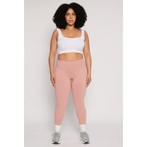 Womens Plus Size High Waist Leggings