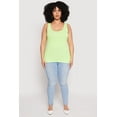thumbnail image 1 of Womens Plus Size Rib Knit Tank Top, 1 of 5