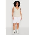 thumbnail image 1 of Womens Plus Size Seamless Notch Neck Tank Top, 1 of 5