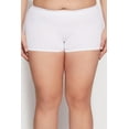 thumbnail image 1 of Womens Plus Size Seamless Rib Knit Boyshort Panty, 1 of 4