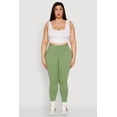 thumbnail image 1 of Womens Plus Size Side Pocket High Waisted Leggings, 1 of 6