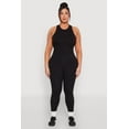 thumbnail image 1 of Womens Plus Size Side Pocket High Waisted Leggings, 1 of 6