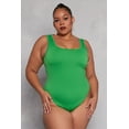 thumbnail image 1 of Womens Plus Size Square Neck Tank Bodysuit, 1 of 3