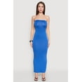 thumbnail image 1 of Womens Slit Back Maxi Tube Dress, 1 of 4