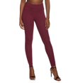 thumbnail image 1 of Womens Solid Wide Waist Leggings, 1 of 2