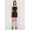 thumbnail image 1 of Womens Toggle Drawstring Mini Cargo Skirt, 1 of 5