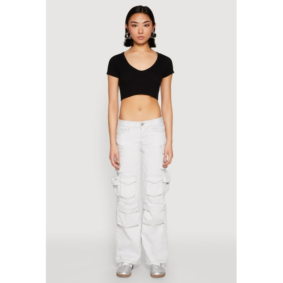 Womens VIP Straight Leg Cargo Pants