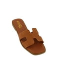 thumbnail image 1 of Women's H Band Flat Slide Sandals, 1 of 3