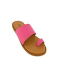 thumbnail image 1 of Women's Single Band Toe Loop Slide Sandals, 1 of 3